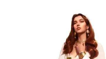 Приветственный бонус в Казино Vavada, представленный образом стильной женщины на красном кресле, символизирующий начало роскошного игрового пути.